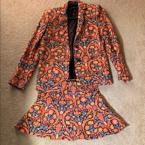 Zara blazer and skirt set. Blazer size xs, skirt s